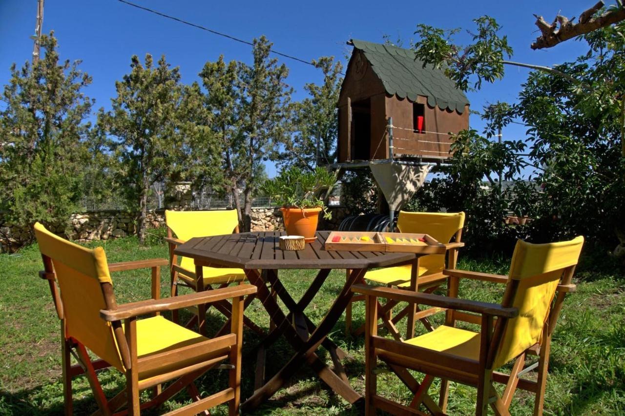 Diamant'S Place With Treehouse Garden Kounoupidhianá エクステリア 写真